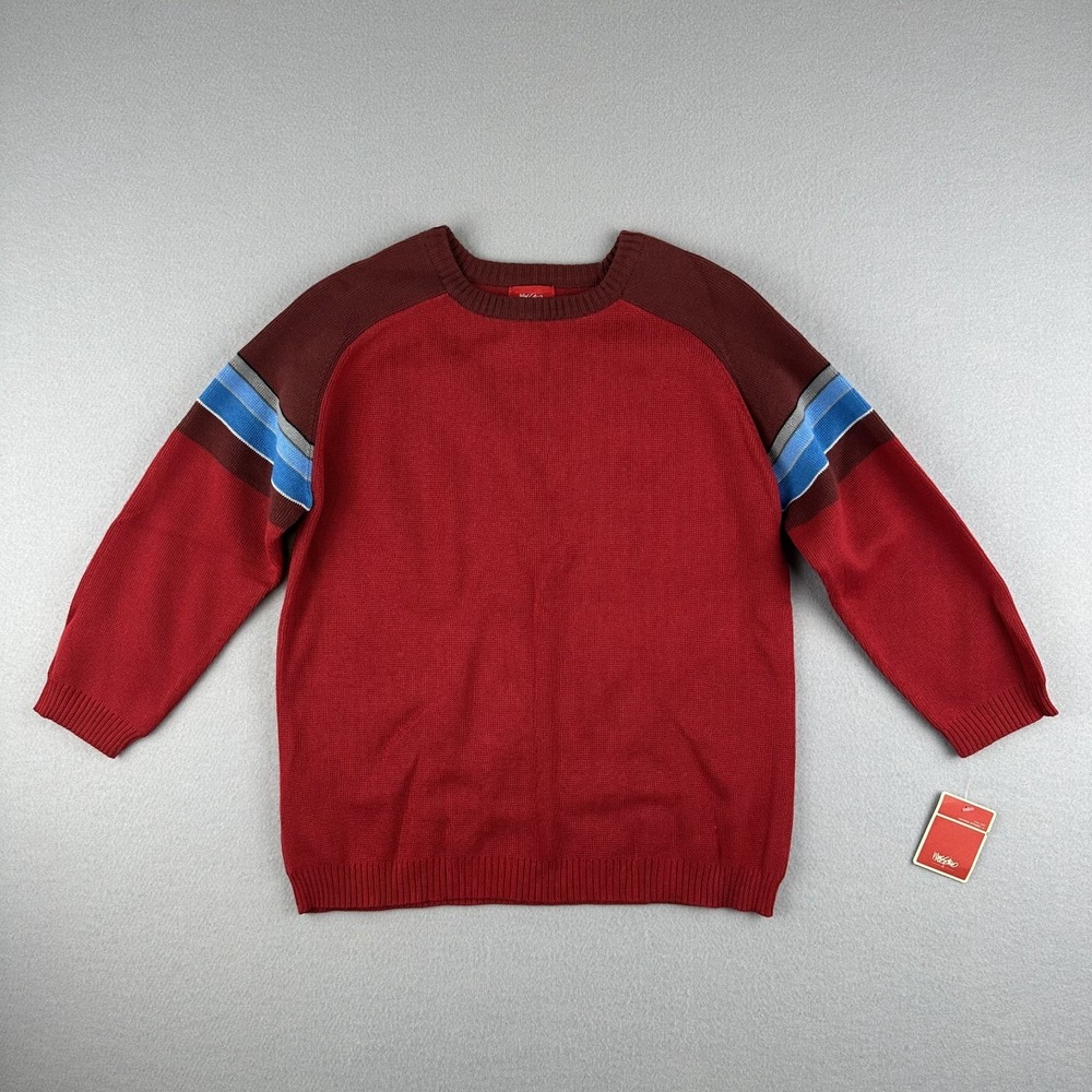Mossimo Kids Red Color Stripe Ruby Size M (8) Sweater NWT
